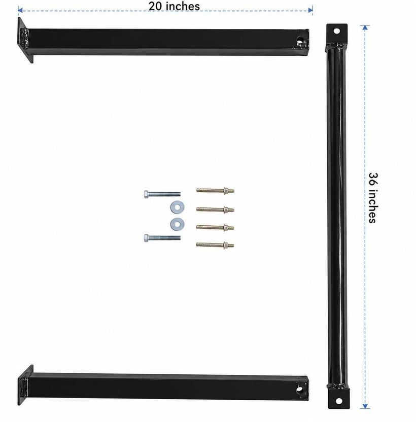 Home jone Wall Mounted Pull Up Bar - Image 4