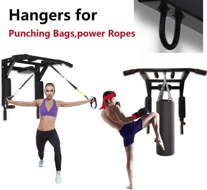 FIRE FITNESS 3in1 Wall Mount Pull Up Bar - Image 5