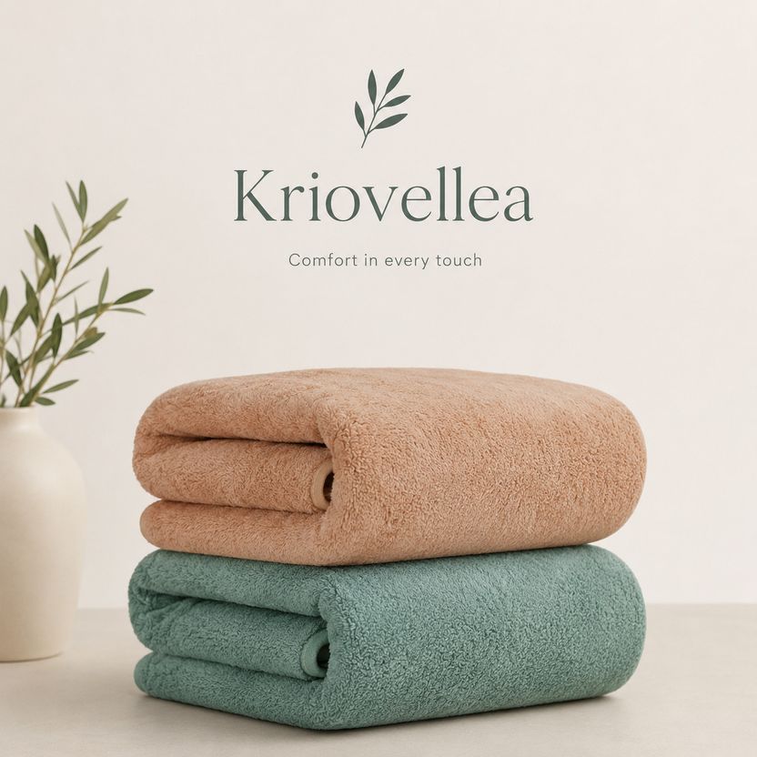 KRIOVELLEA Microfiber 500 GSM Towel - Image 6