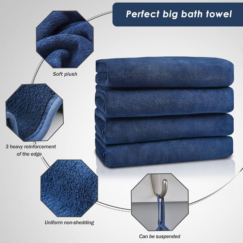 KRIOVELLEA Microfiber 500 GSM Towel - Image 5