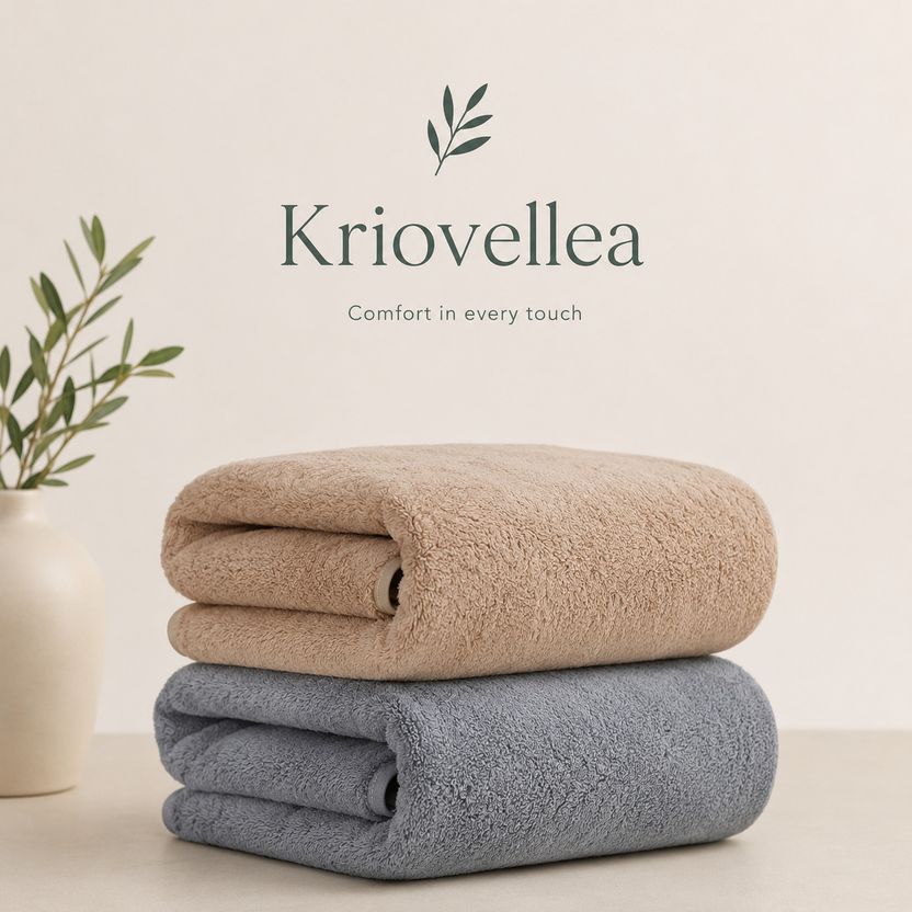KRIOVELLEA Microfiber 500 GSM Towel - Image 7
