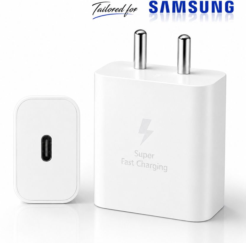 shopbucket 45W GaN 3A Mobile Charger White - Image 1