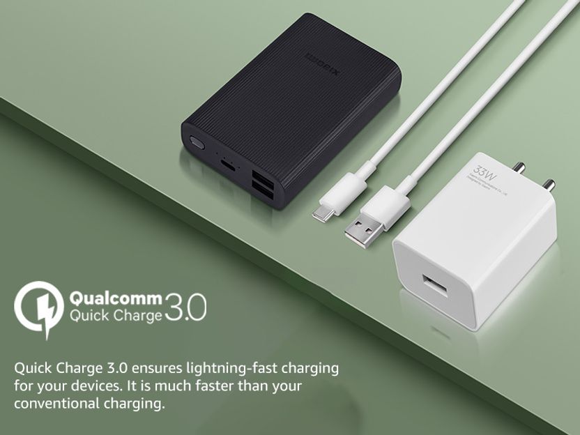 XIAOMI by Mi 33 W SonicCharge 3 A Single Port Mobile Charger with...more - Image 4
