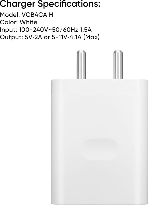 realme 45W SuperVOOC 5A Wall Charger (White) - Image 5