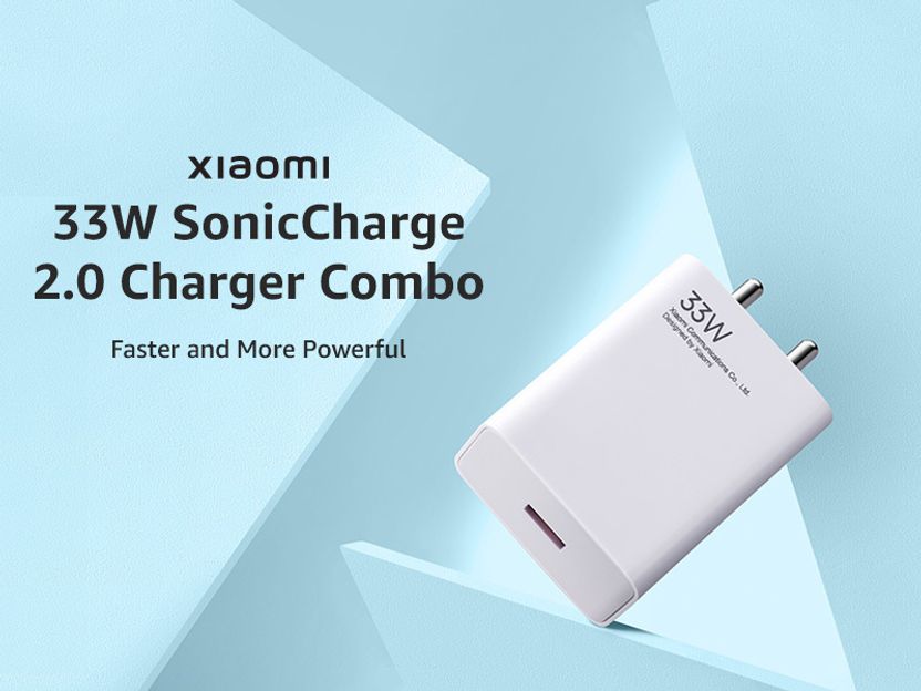 XIAOMI by Mi 33 W SonicCharge 3 A Single Port Mobile Charger with...more - Image 2