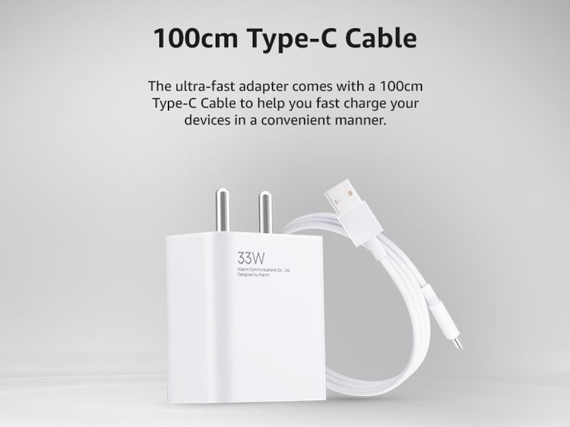 XIAOMI by Mi 33 W SonicCharge 3 A Single Port Mobile Charger with...more - Image 5