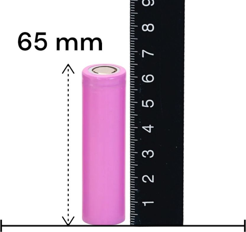 Svojas 2600mAh 3.7V Lithium Cell 6.5x1.8cm - Image 5