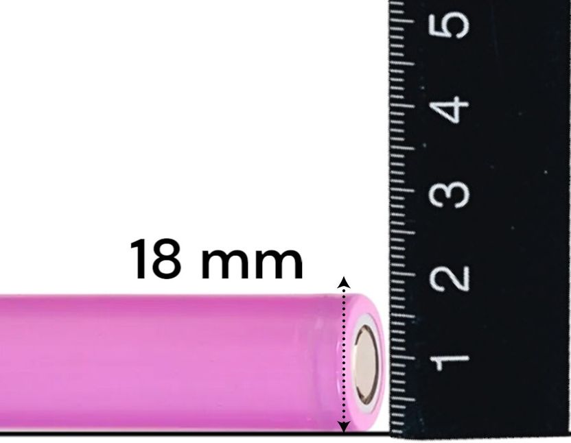 Svojas 2600mAh 3.7V Lithium Cell 6.5x1.8cm - Image 4