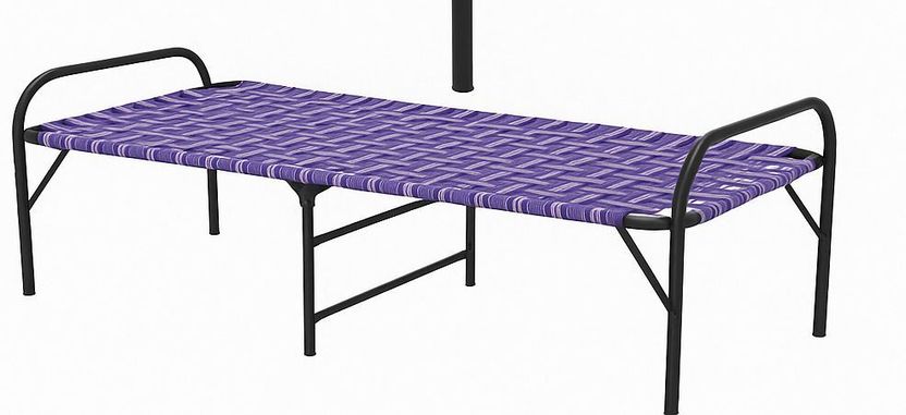 SAQLAINI Heavy Duty Metal Folding Bed 70x70cm - Image 5