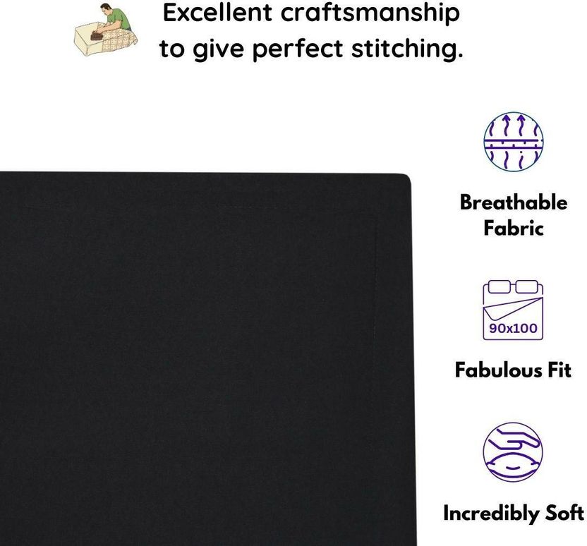 BROMWICK Microfiber Single Bedsheet 220 TC - Image 5