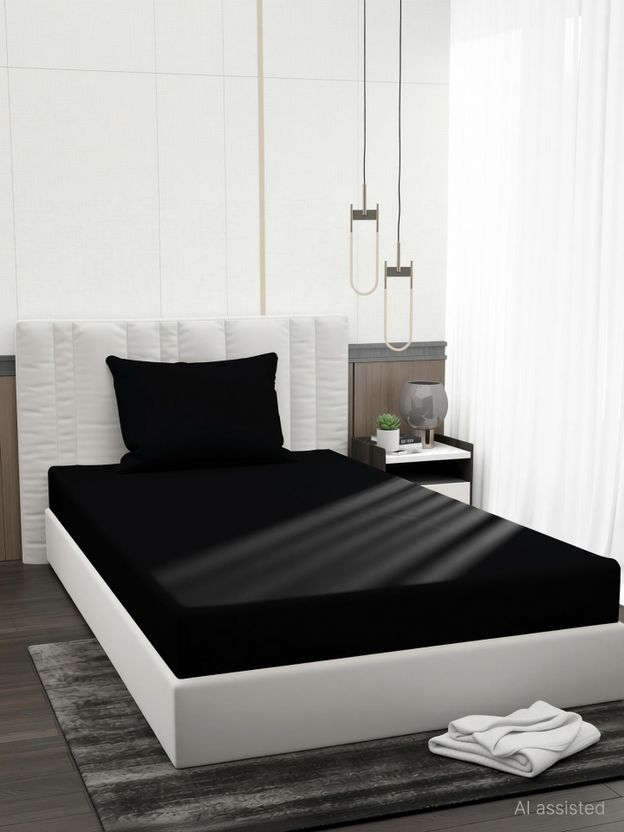 BROMWICK Microfiber Single Bedsheet 220 TC - Image 1