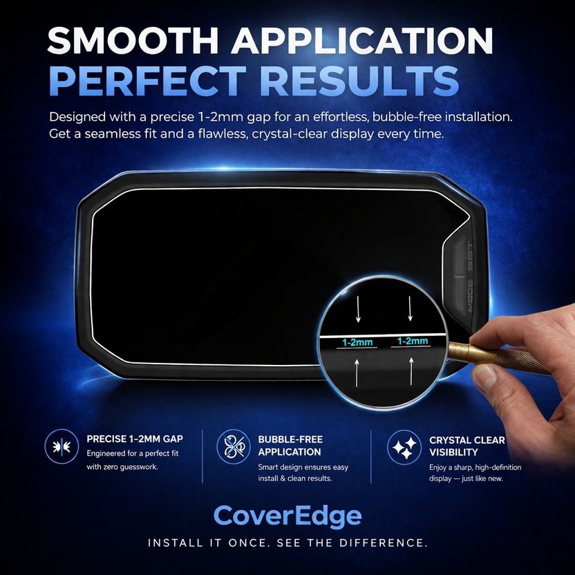 CoverEdge Premium Screen Guard for TVS Raider 125 - Image 5