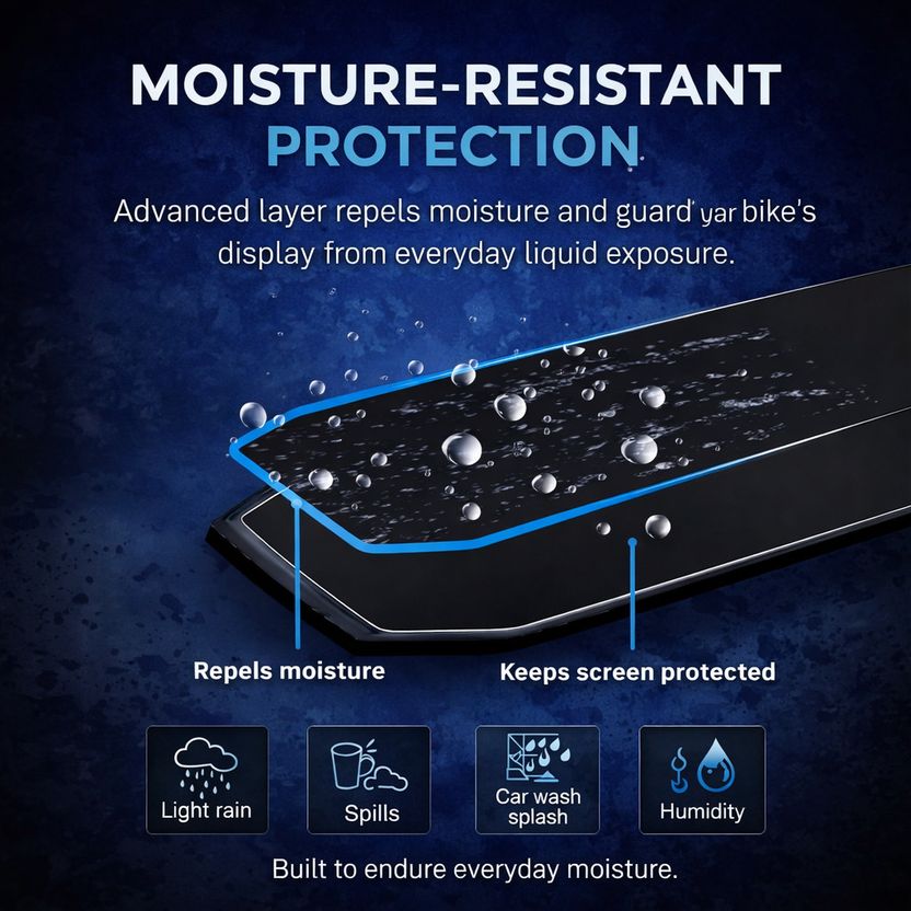 CoverEdge Premium Screen Guard for TVS Raider 125 - Image 4
