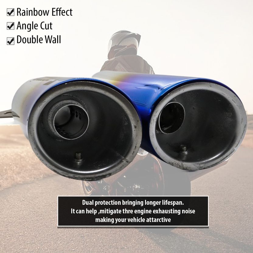 AutoPowerz Universal Bike Slip-on Exhaust - Image 4