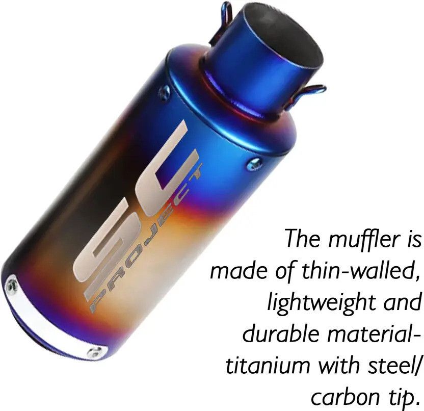 SORAX Universal Bike Full Exhaust System - Image 3