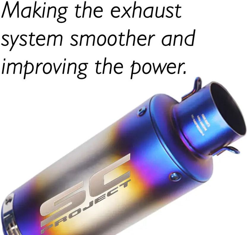 SORAX Universal Bike Full Exhaust System - Image 2