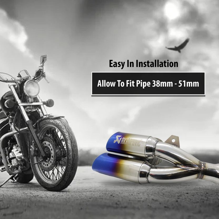 AutoPowerz Universal Bike Slip-on Exhaust - Image 6