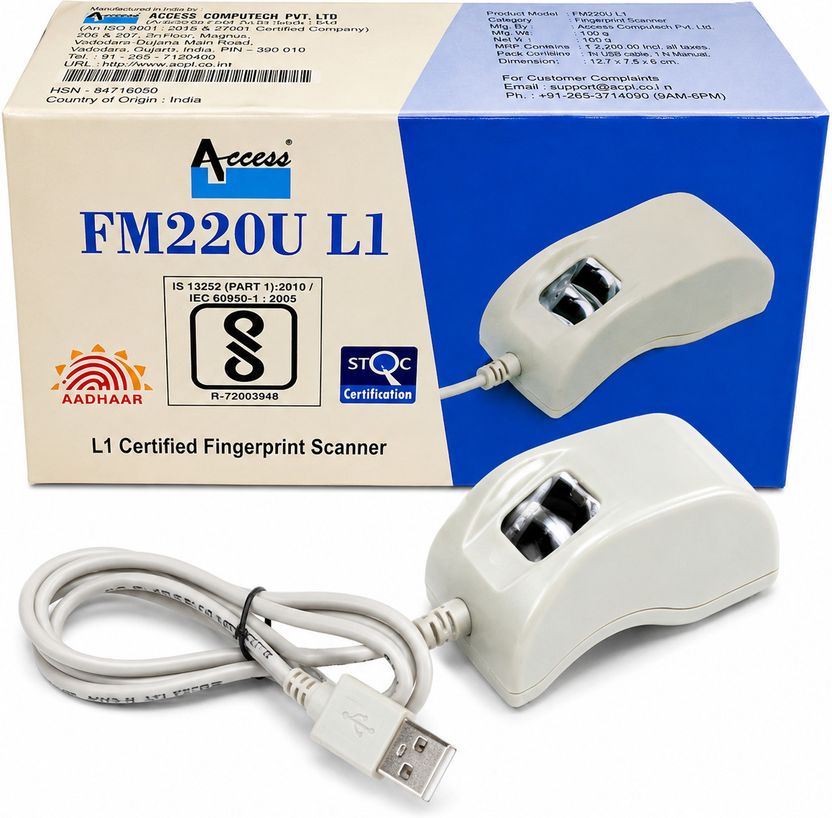 Access एक्सेस FM220U L1 एक्सेस कंट्रोल, पेमेंट डिवाइस, समय एंड - Image 1