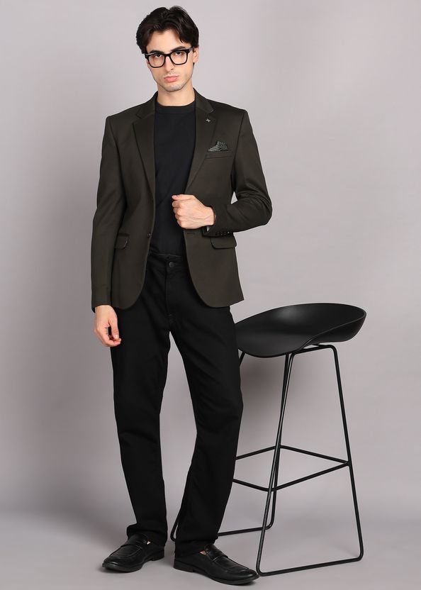 KILLER Solid Single Breasted Men Blazer - Image 2