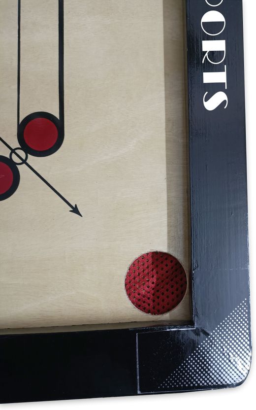 AVJ 32 Inch Wooden Game with Coin Striker - Image 4