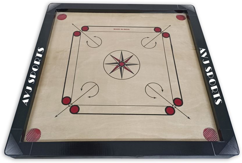 AVJ 32 Inch Wooden Game with Coin Striker - Image 2