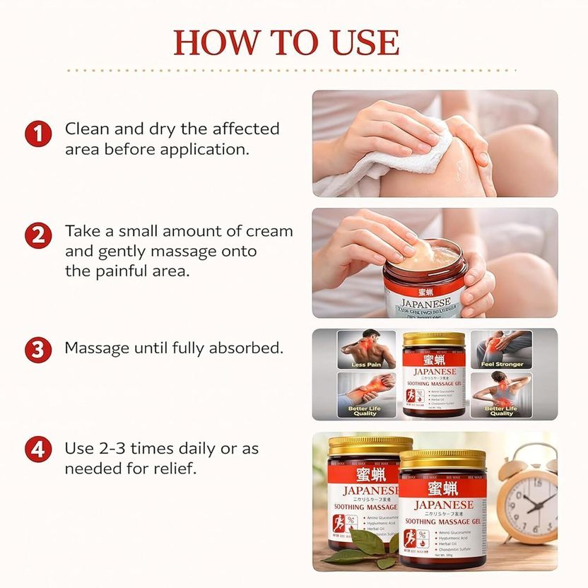 MAKFIRST Japanese Massage Gel - Image 7