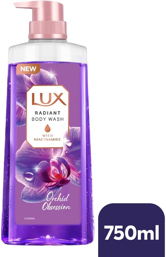 LUX Black Orchid & Juniper Oil Body Wash 750 ml - Image 3