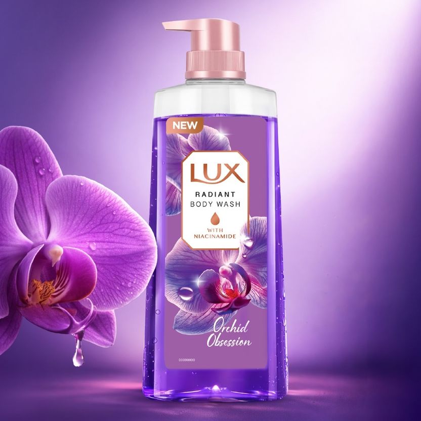 LUX Black Orchid & Juniper Oil Body Wash 750 ml - Image 5