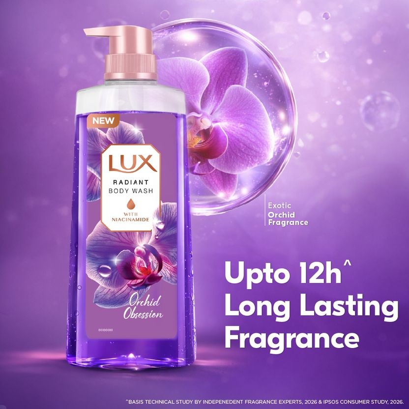 LUX Black Orchid & Juniper Oil Body Wash 750 ml - Image 8