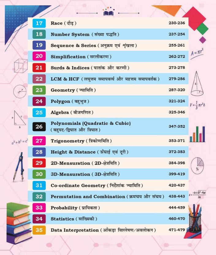Champion SSC Mathematics Book 2026 Bilingual - Image 3