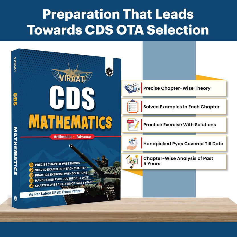 PW Viraat CDS OTA 2026 Mathematics Book - Image 2