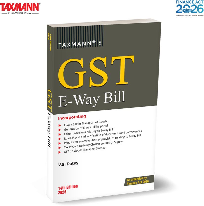 Taxmann's GST E-Way Bill Finance Act 2026 - Image 1
