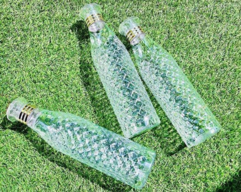STARDOT 6pc 1000 ml Plastic Water Bottle Pack of 6 - Image 3