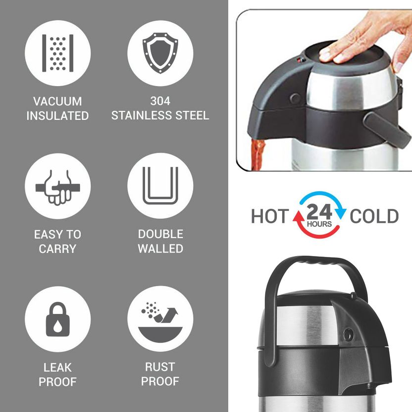 MILTON 3.48L Steel Beverage Dispenser - Image 9