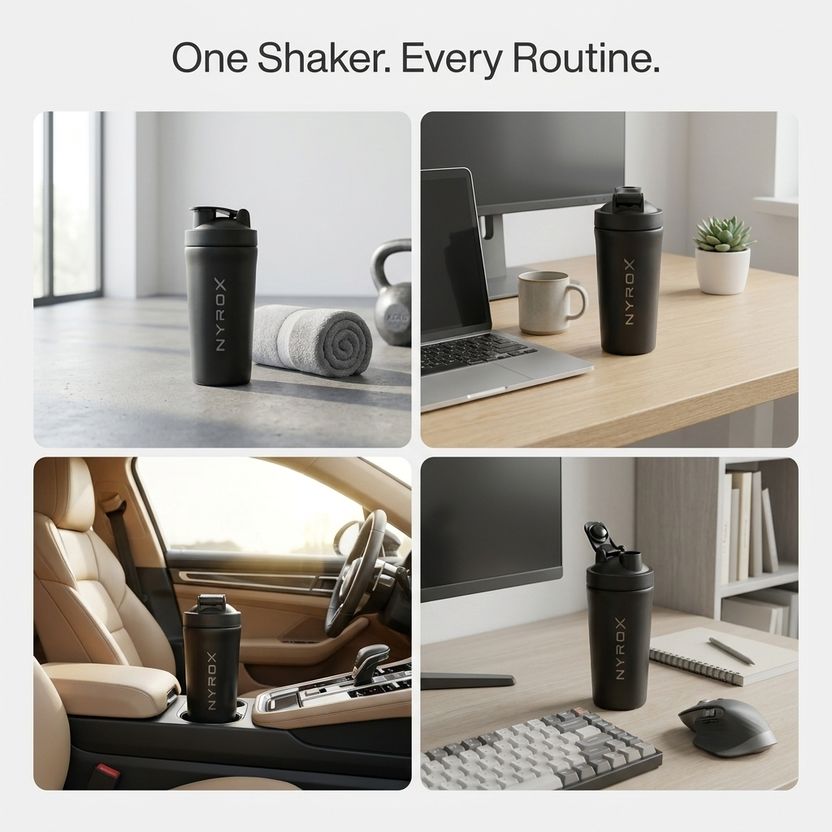 NYROX Steel Shaker 750 ml - Image 6