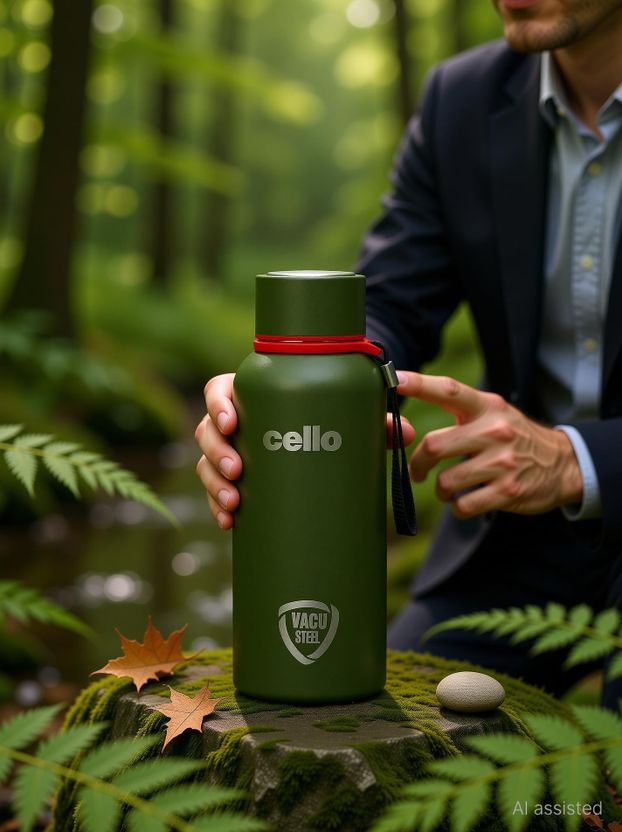 cello Duro Tuff Kent 860 ml Stainless Steel Flask - Image 10