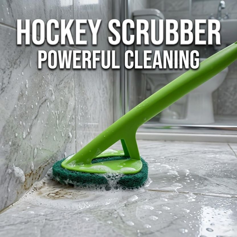 PROCLEAN Bathroom Brush Scrubber for Tiles - Image 1