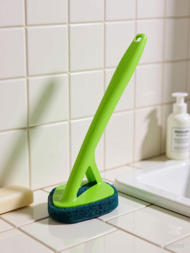 PROCLEAN Bathroom Brush Scrubber for Tiles - Image 2