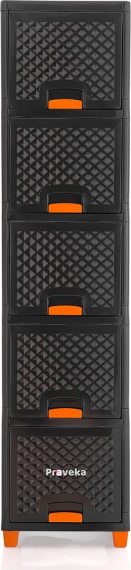Praveka 5 Door Multi-Purpose Storage Cabinet - Image 4