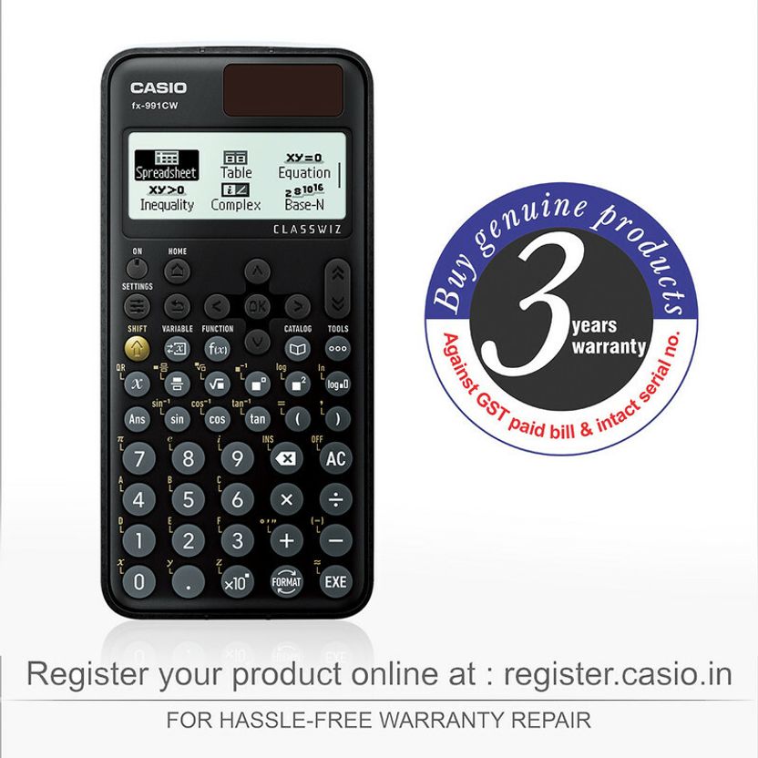 CASIO FX-991CW 12-Digit Scientific Calculator - Image 4