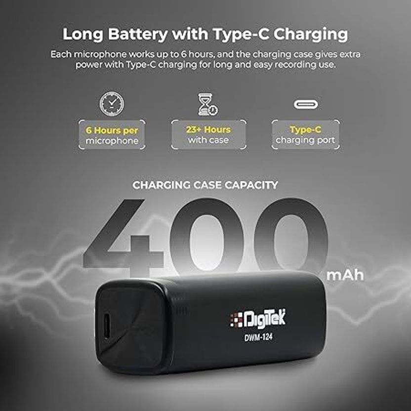 DIGITEK DWM-124 2-in-1 Wireless Microphone - Image 3
