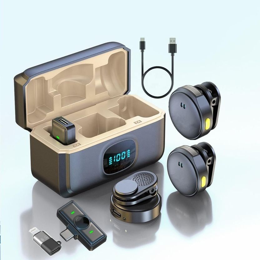 Vexcrion Q8 Wireless Lavalier Mic - Image 1