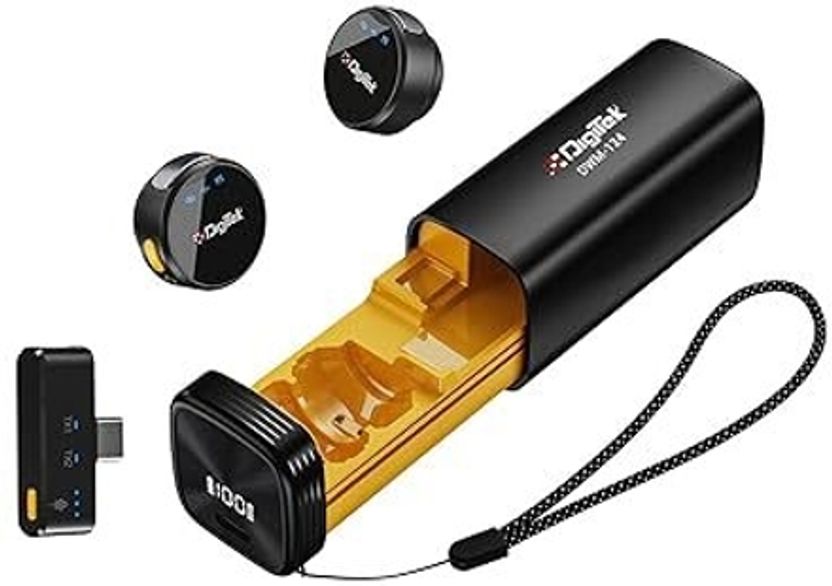 DIGITEK DWM-124 2-in-1 Wireless Microphone - Image 1