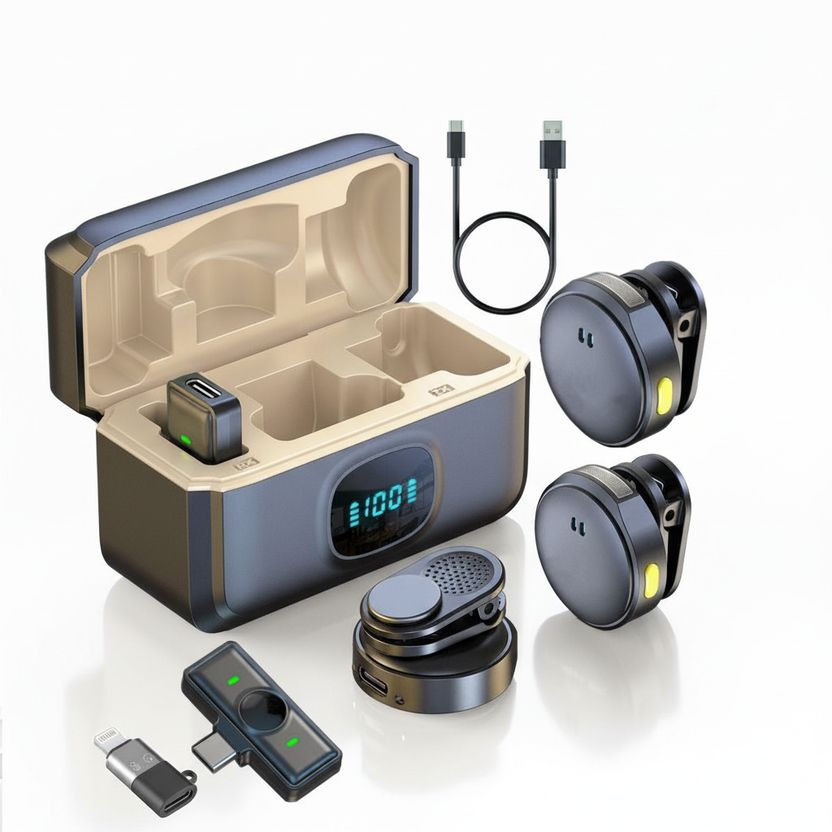 Vexcrion Q8 Wireless Lavalier Mic - Image 5