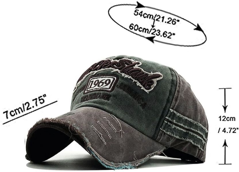 Frackson Solid Self Design Sports Cap - Image 4