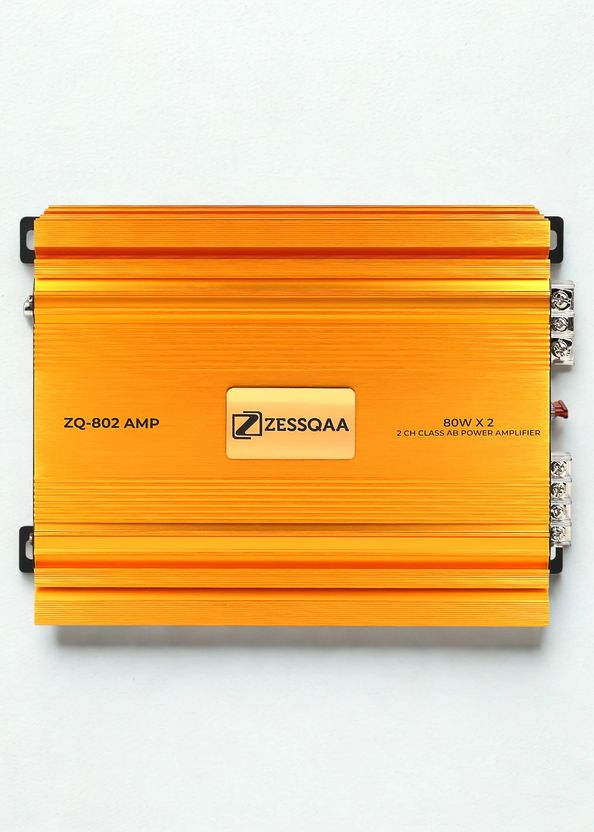 ZESSQAA ZQ-802 2 Channel 80Wx2 Car Amplifier - Image 4