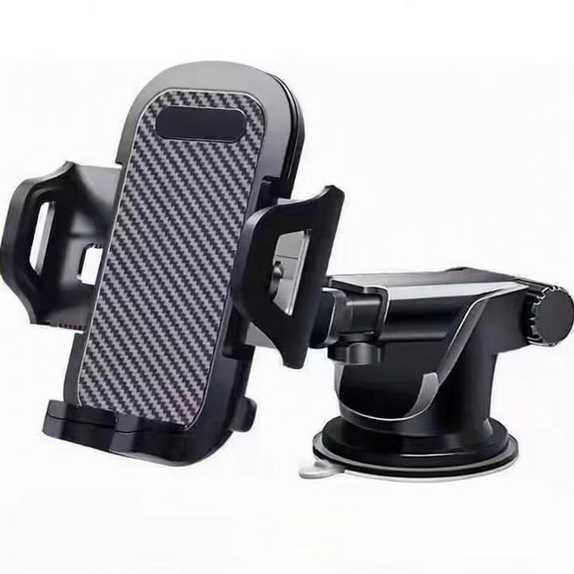Hold Car Mobile Holder for Windshield, Dashboard (Black) - Image 1