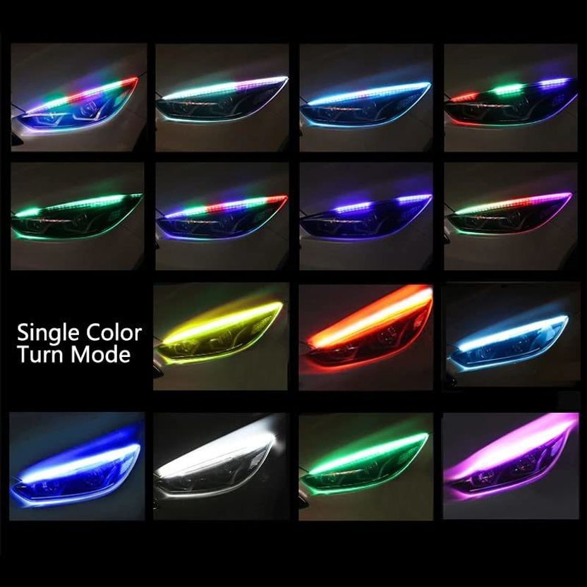 SONSOU Universal DRL Waterproof Strip Lamp for Cars - Image 2