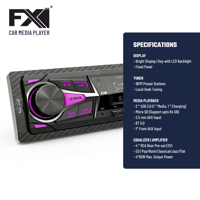 FXI A-1020 Charge Pro+ Dual USB Bluetooth Wireless Charger - Image 3