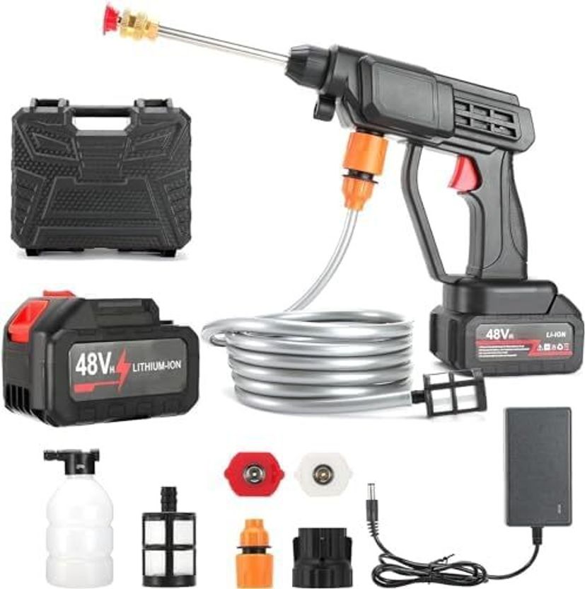 shivay creation 48V Rechargeable Car Pressure Washer - Image 3